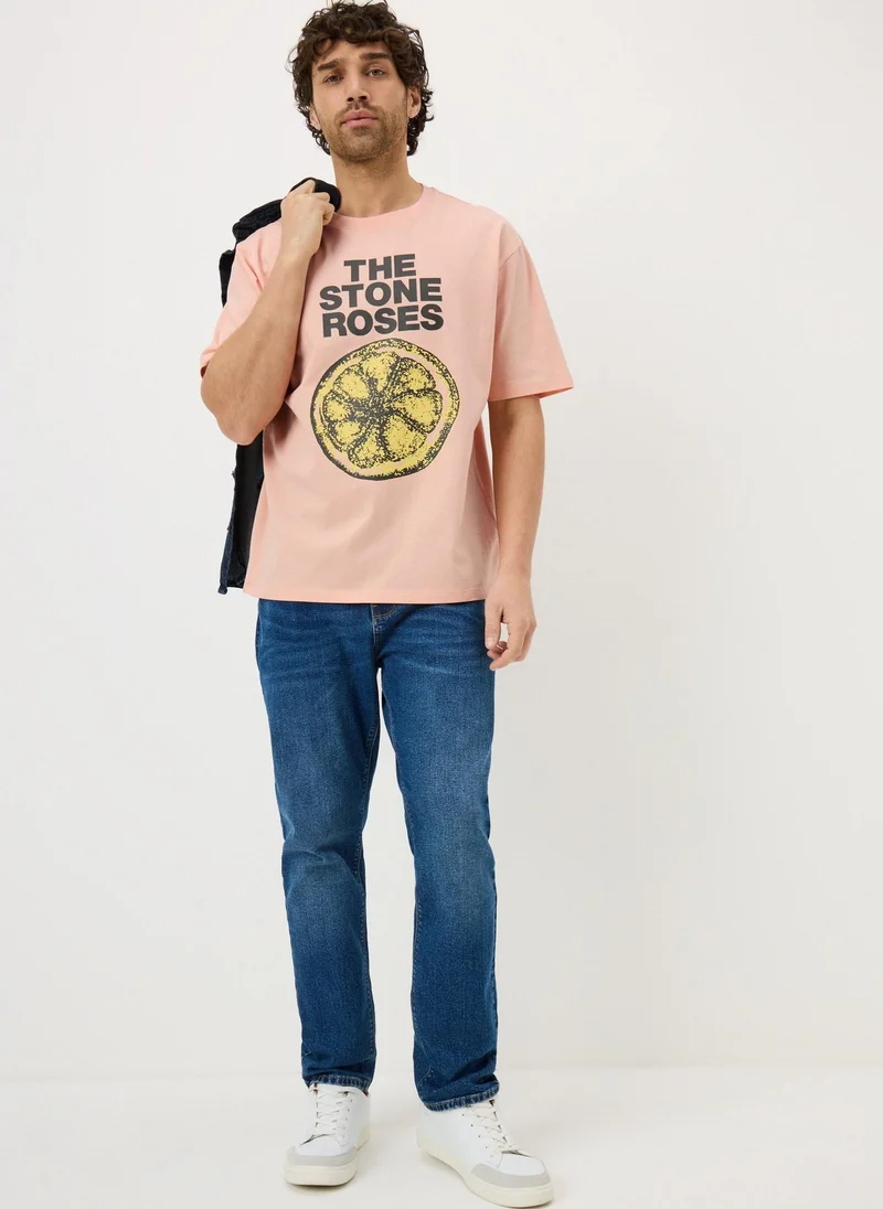 ماتلان Stone Roses Coral Band T-Shirt